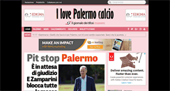 Desktop Screenshot of ilovepalermocalcio.com